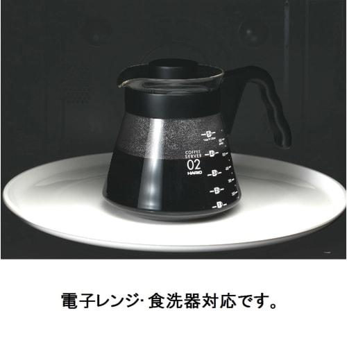 HARIO V60 Coffee Server Practical Capacity 700ml Black Made In Japan VCS-02B