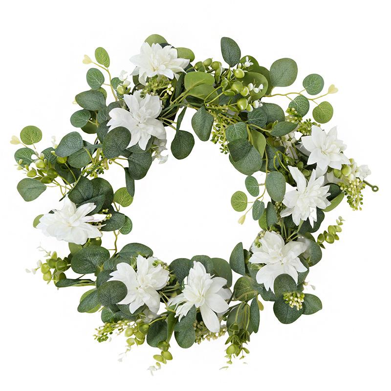 Simulation Flower Vine Outdoor Artificial Vine Eucalyptus Leaf Vine Wedding Arch Decoration Simulation Vine
