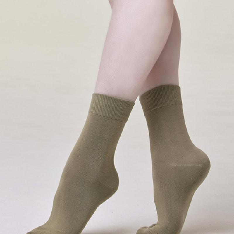 HUGDAY Basic 10-Color Quarter Socks