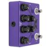 Guitar Effects Pedal Reverb Digital Delay True Bypass Purple 2 in 1 Single Instrument Accessory for Stage Performance CP-80