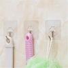 Self Hooks Adhesive Plastic Strong Sticky Stick On Wall Door Seamless Holders