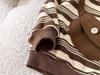 Boys' Toddler Spring & Autumn Striped Sweatshirt with Crossbody Bag Two-Piece Set, 2025