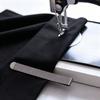 Stainless Steel Binding Clips for Sewing, 4/8Pcs Heavy Duty Fabric Clamps, Quilting & Leather Craft Tools, No Pins Marking Guide Ruler