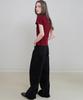 ANDNEEDS Den Wide Cotton Pants (Black)