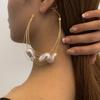 Fashion Layered Large Circle Earrings Exquisite Trendy Wedding Earing  for Women