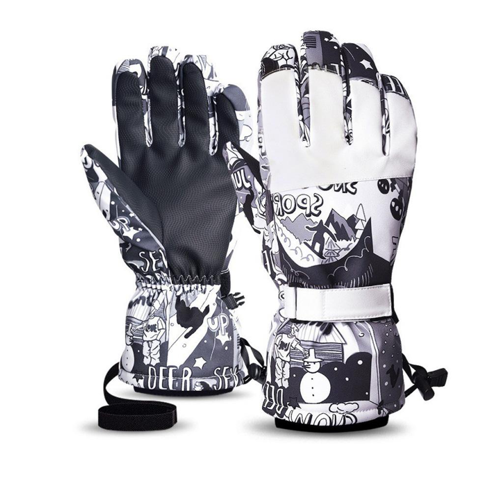 Skiing Gloves Professional Windproof Sports Hands Warmer Women Men Outdoor Cycling Touchscreen Winter Sport Glove