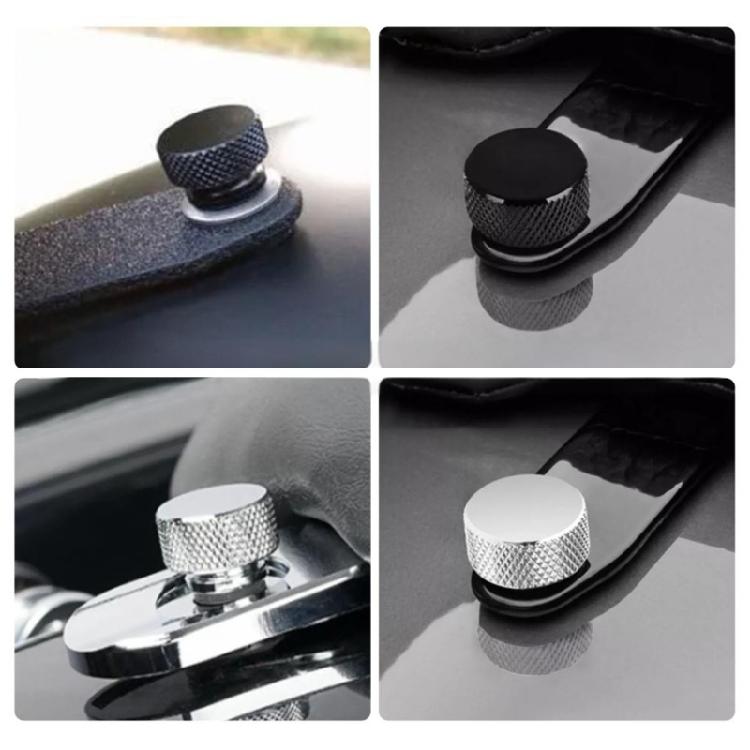 Skull Themed Aluminum Seat Bolts For Motorcycles Machining Easy Installation Kit Application
