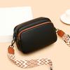 Leather Niche High-End Bag Women'S Simple Fashion Portable Shoulder Bag Crossbody Small Square Bag