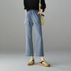 SOFSIL 2026 Spring Women's Retro Flare Cropped Jeans