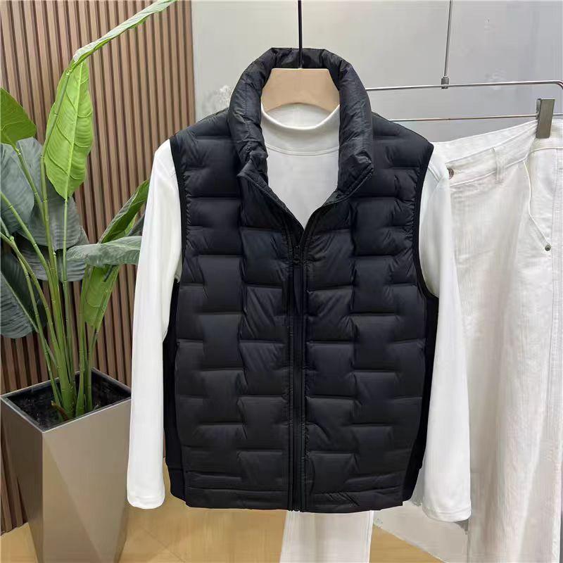 Fashion inner vest thermal vest sleeveless vest simple down cotton vest