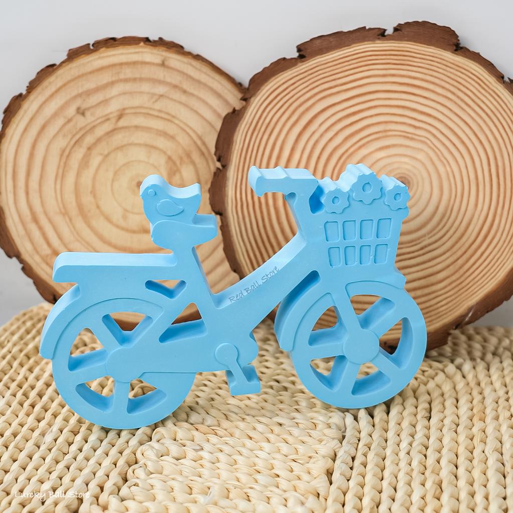 Bicycle Silicone Mold Aromatherapy Gypsum Bike Ornament Molds Candle Making Supplies DIY Resin Concrete Crafts Mould Home Decor