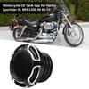 Motorcycle CNC Aluminum Gas Fuel Oil Tank Cap Cover for Sportster XL 883 1200 48 96 14