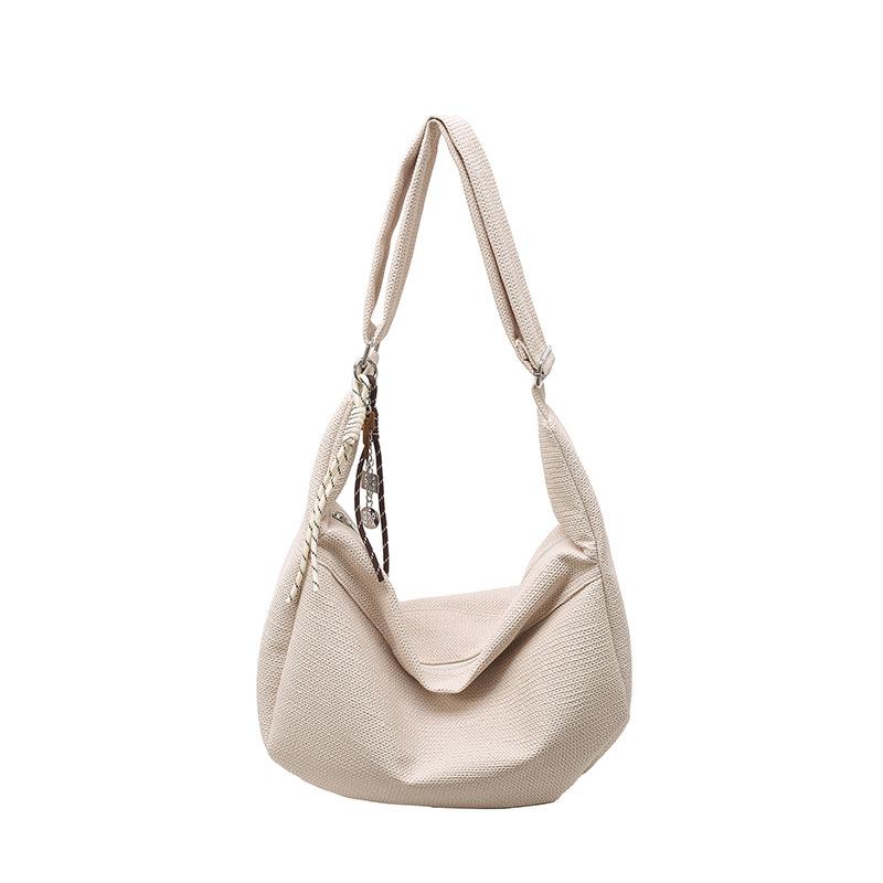 Casual bag women's new trendy fashion shoulder bag large capacity messenger commuter dumpling bag