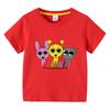 Summer Sprunki Kids Clothes Incredibox Boys Girls  T-shirts Cartoon Game Character Print Tops Cool Comfortable Short Gift
