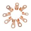 OT Type Wire Terminal Red Copper Binding Post Sheet Terminal Open Mouth Cable  Wire Wiring