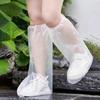 Latex Waterproof Shoe Covers Unisex Shoes Protectors Reusable Non-Slip Rain Boot Overshoes Walking Shoes Accessories