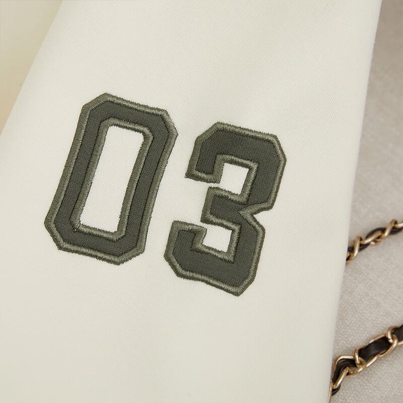 Women's Academy Style Color Block Polo Sweatshirt