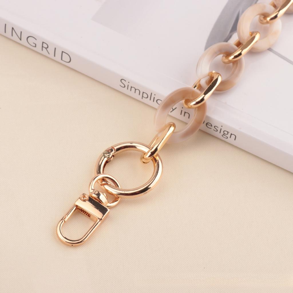New Acrylic Bag Chain Niche Versatile Foreign Style Messenger Bag Fashionable Retro Transformation Replacement Bag Chain