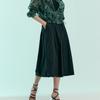 Maxza Pintuck Flare Banding Wide Culotte Pants Zc08ql400on