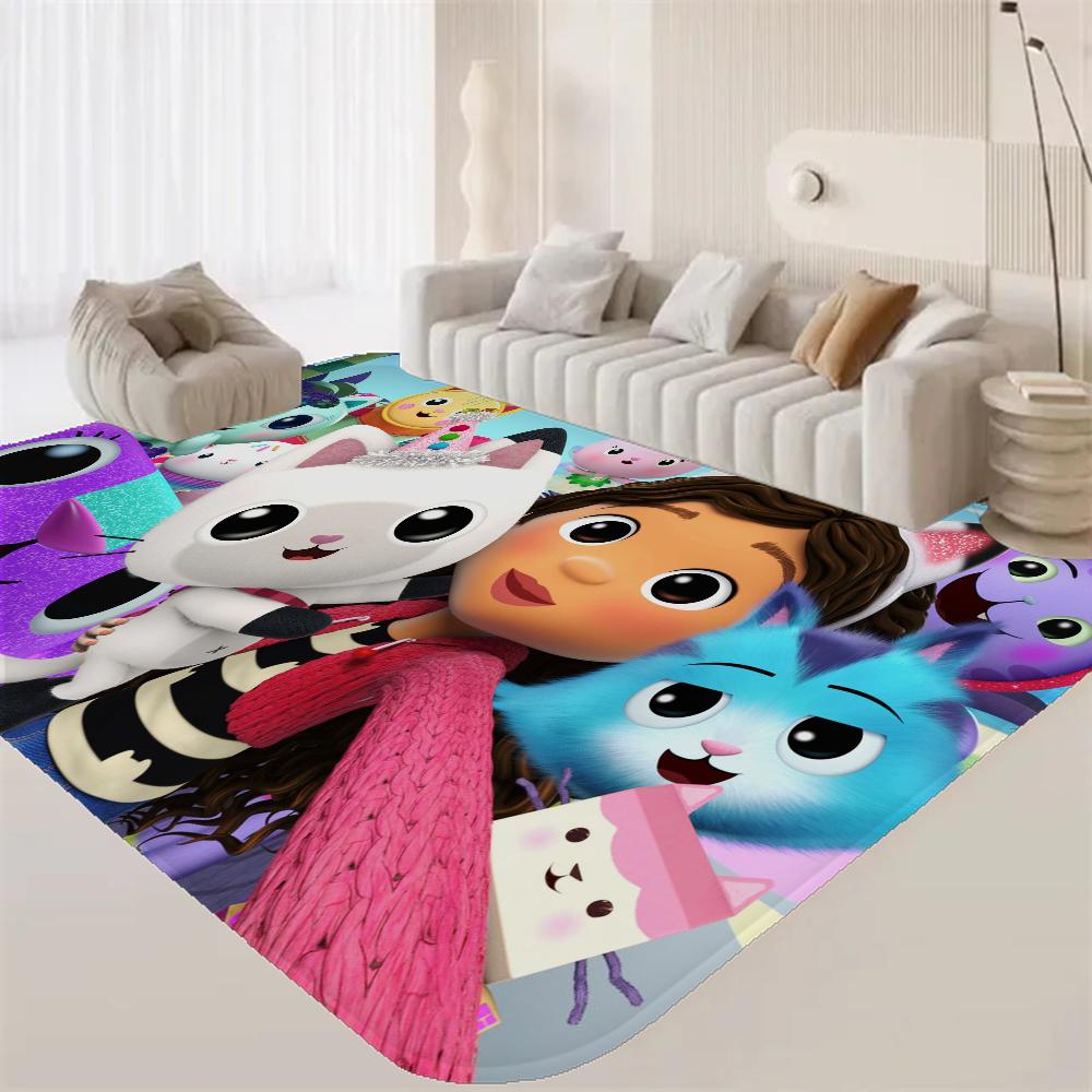 

Gabbys D-dollhouse Door Mat Nordic Style Bedroom Living Room Doormat Home Balcony Anti-Slip Alfombra 40x60cm