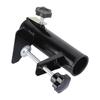 Umbrella Clamp Steel Outdoor Stable Umbrella Clip for Garden Yard Fishing Rod Black
