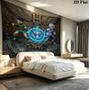 Hunter X Hunter Wall Tapestry Aesthetic Wall Hanging Printed Fabric Blanket Decorative Tapestries For Bedroom Living Room Home Decor