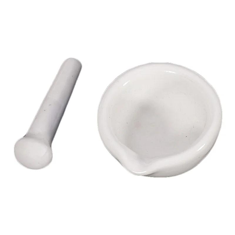 Ceramic Grinding Bowl Baby Fruit Vegetable Rice Paste Food Grinding Tool Laboratory Medicine Crushing Jar Medicine Grinds Bowl