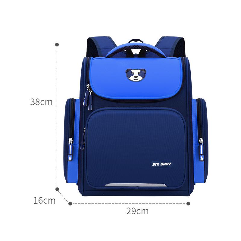 Wasserdichte Cartoon-Schultaschen für Mädchen und Jungen Kinder-Reiserucksäcke Grundschulrucksäcke Orthopädische Schultaschen
