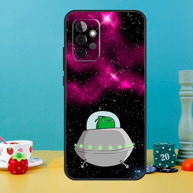 Alien Kawaii Art Case For Samsung Galaxy A15 A16 A05 A26 A36 A56 A52 A53 A33 A13 A34 A54 A14 A35 A55 A22 A32