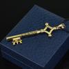 Vintage Key Crown Necklace Shingeki No Kyojin Pendant Neckchain Retro Anime Cosplay Jewelry Versatile Choker for Men