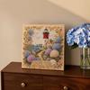 Mindful Crafting Kits DIY Faux Pearl Painting Kit, Handmade Floral Landscape 3D Gem Bead Art Craft, Healing Arts Crafts Activities Sparkling