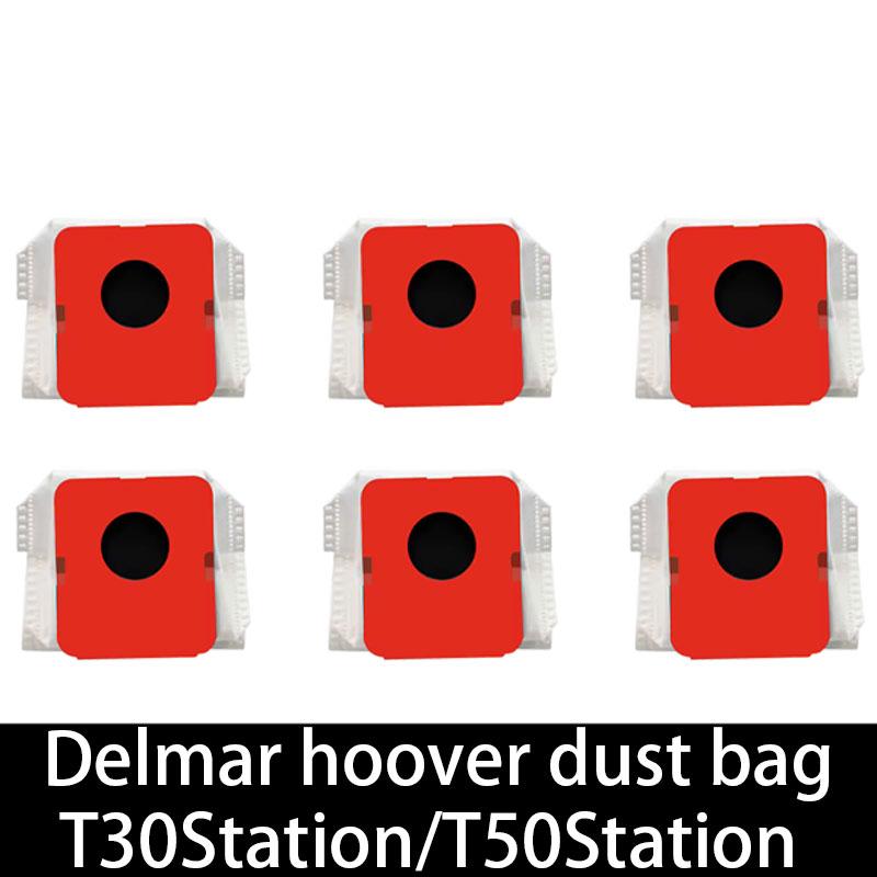 

Пылесос Delmar T50Station Аксессуары Мешок для пыли T30Station Сборка мешка для пыли Принадлежности для мешка для сбора пыли светло-серый