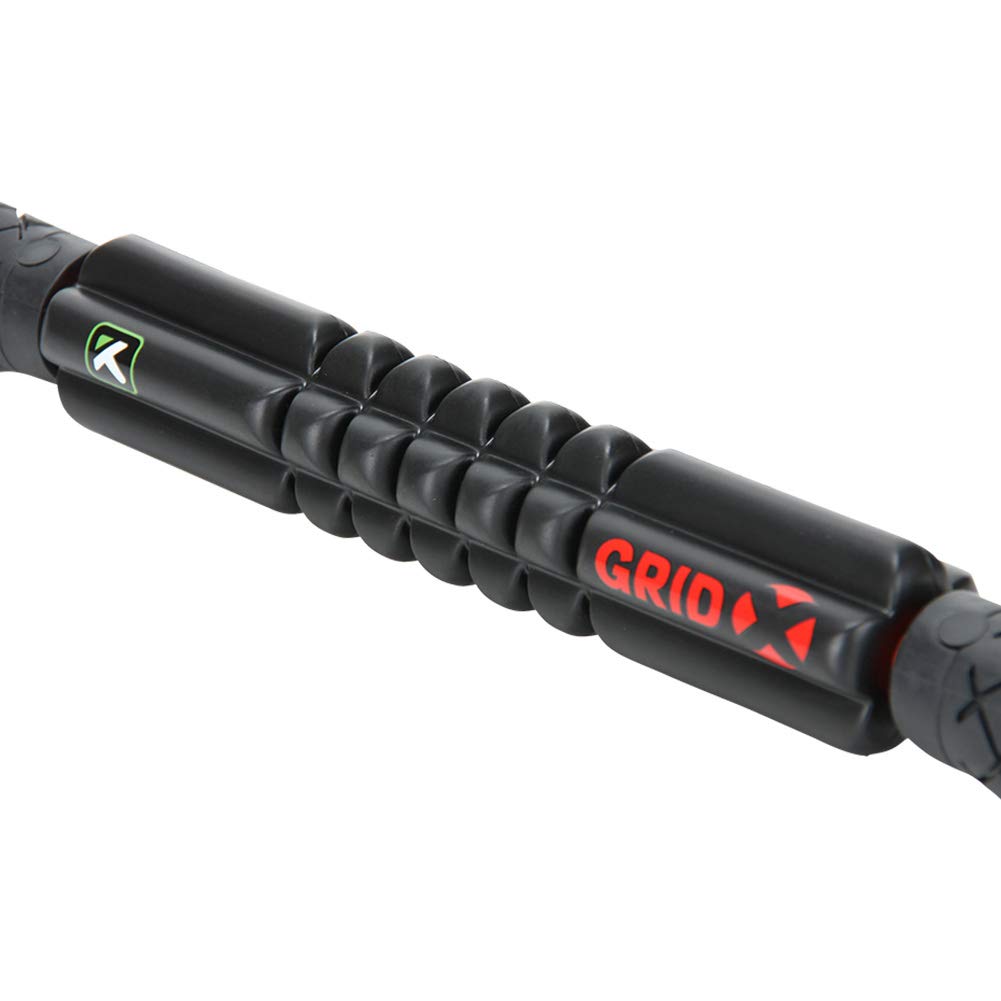 Trigger Point Fascia Grid Foam Roller Myofascial Release Hard Type Massage Roller Stick Foam Roller Stretch Training Self Massage Black Triggerpoint