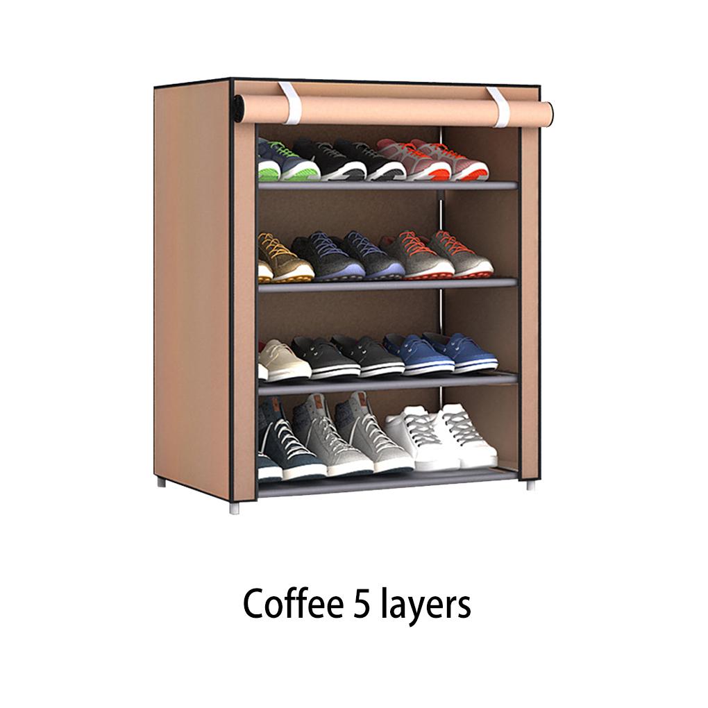 Dulap de pantofi Papuci Organizator de depozitare pantofi Raft de intrare pentru ușă Suport de raft pentru încălțăminte Recipient de material nețesut