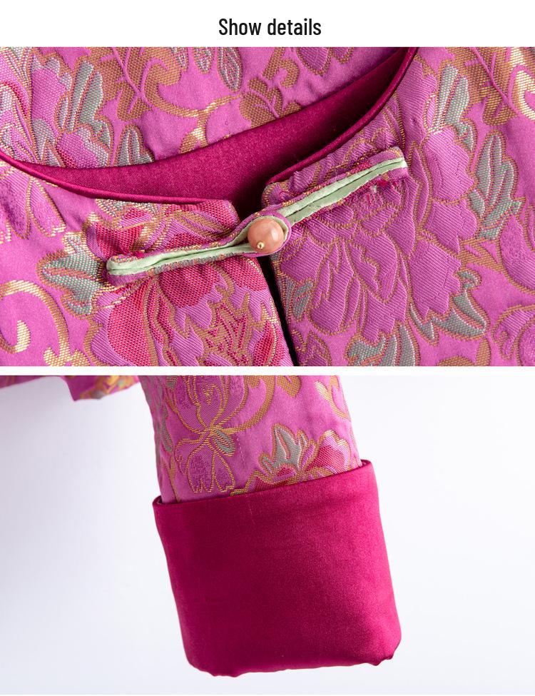2025 Spring Collection: Women's High-End Chinese Style Jacquard Jacket (SY1700)