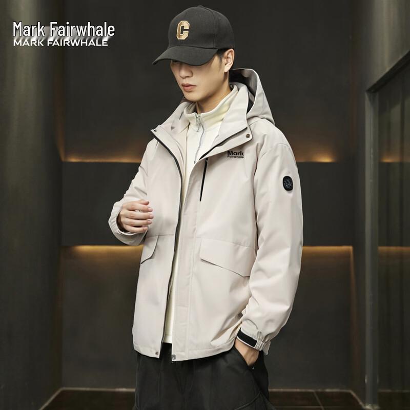 Mark Fairwhale Herren 3-in-1 Kapuzen-Windjacke