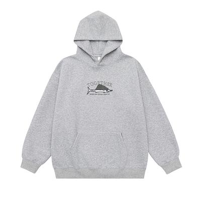 Neues Herbst Einfaches Muster Bedrucktes Sweatshirt Herren Kapuzenpullover Vielseitig Trendig Pullover Hoodie