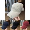 Vintage Baseball Cap With Adjustable Fit Cotton Material For Spring Casual Wear
