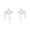 POPPI_Romantic wavy pearl earrings