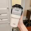 600ml 750ml 900ml Coffee Cup Thermal Vacuum Mug Stainless Steel Non-slip Leak-Proof Thermos Insulated Cup Milk Tea Water Bottle