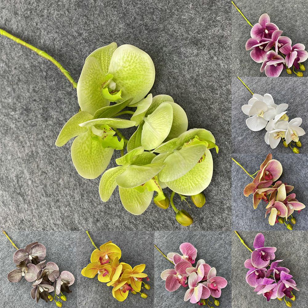 Decoración de orquídeas mariposa artificiales Detalles del diseño