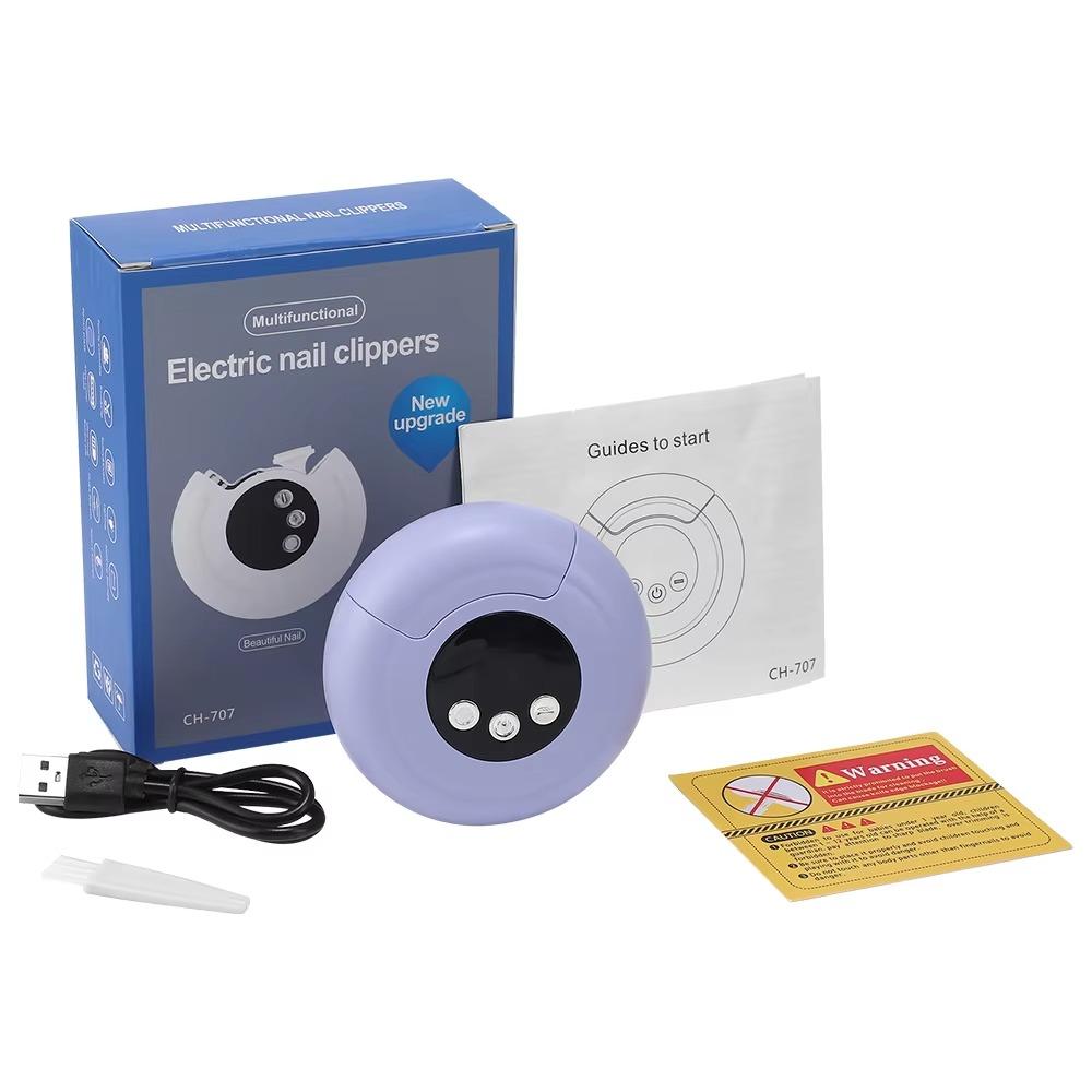 Ηλεκτρικό Νυχοκόπτη 2 σε 1 &; Λειαντήρας - Αυτόματος Λειαντήρας Νυχιών για Μανικιούρ, Φορητό Εργαλείο Περιποίησης Νυχιών