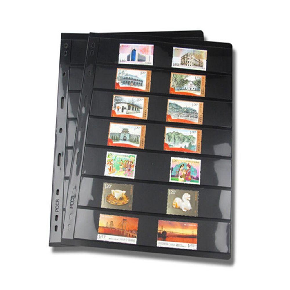 Collection Stamps Commemorative Coin Sketchbook Holder Stamps Grid Stamp Album Postage Page