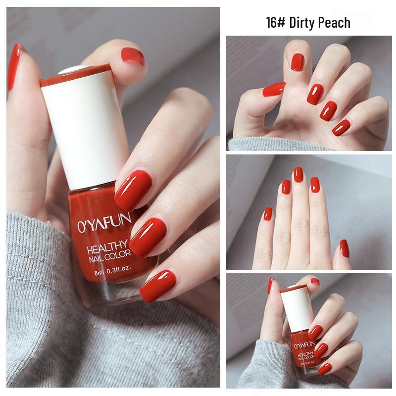 Peel-Off Water-Based Long-Lasting Nail Polish – Summer Collection