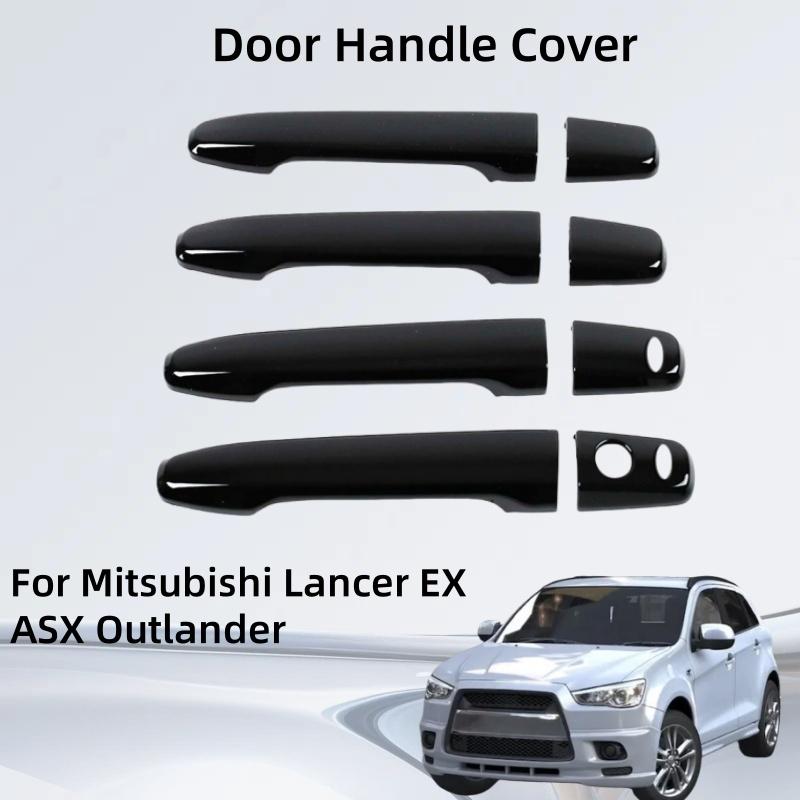For Mitsubishi Lancer EX ASX Outlander Door Handle Cover Car Accessories Exterior Components Decorate Trim Paste Style