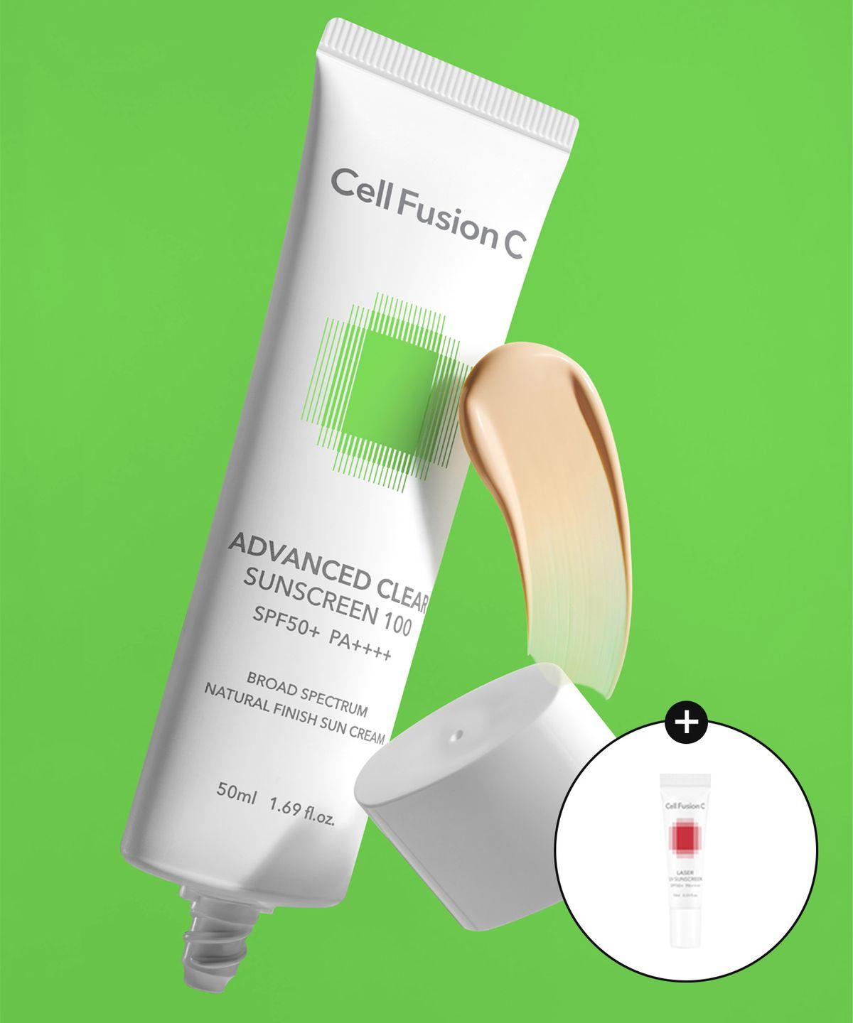 Advanced Clear Sunscreen 50ml + [Gift] Laser UV Sun 10ml