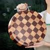 Zhishi Acacia Wood Round Cutting Board