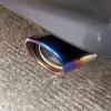 Stainless Steel Exhaust Pipe Muffler Tailpipe Muffler Tip For Lexus UX 200H 250H 260H 2019-2023 Car Rear Tail Throat Accessories
