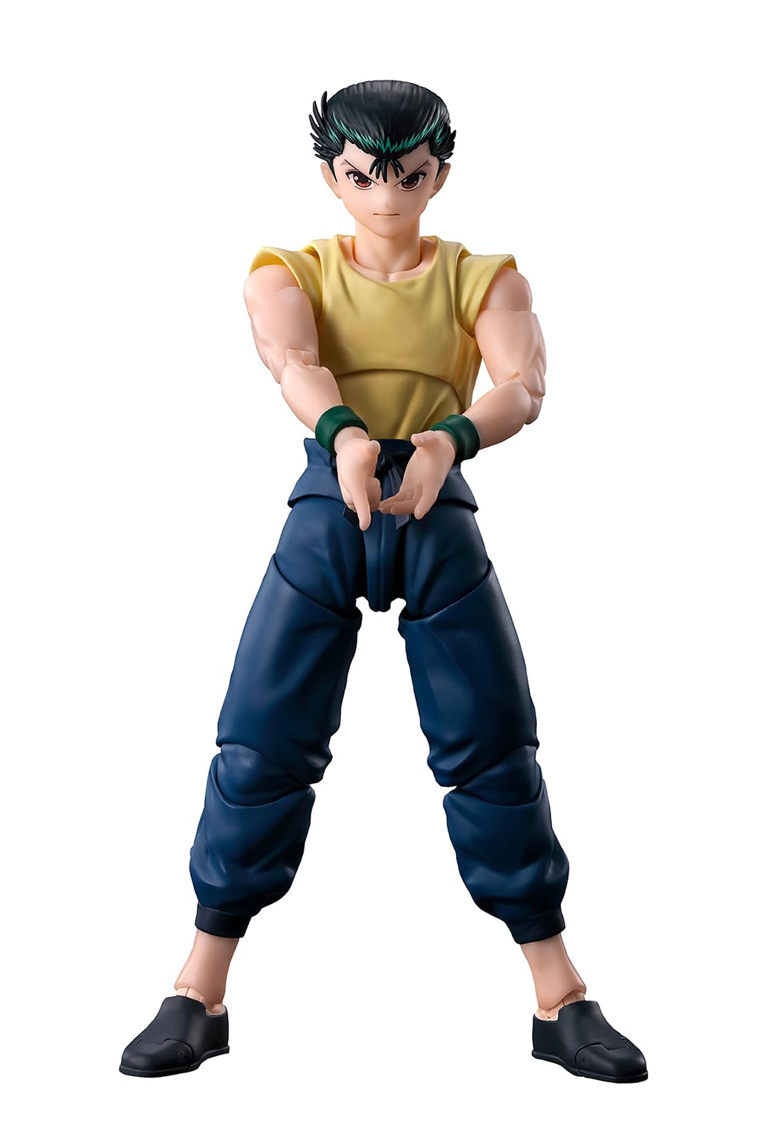 

TAMASHII NATIONS Yu Yu Hakusho Urameshi approximately PVC ABS painted action figure S.H.Figuarts Yusuke, 145mm, &