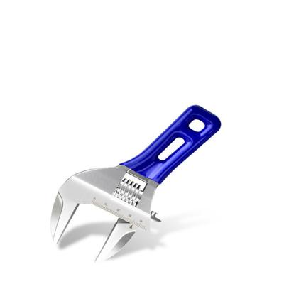 Ergonomic Design Adjustable Wrench Large Opening Extra Wide Jaw Bathroom Wrench Multi-Function Lightweight Universal Spanner